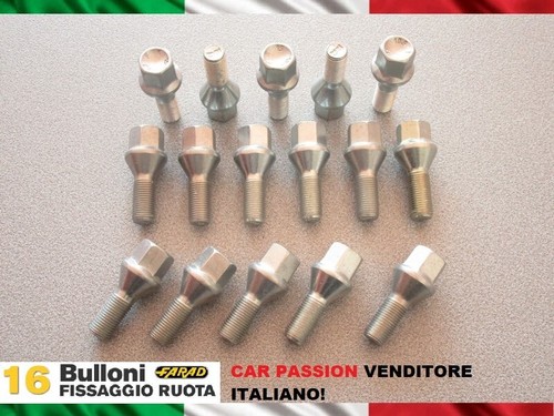 Kit bulloni ruota citroen - 16,