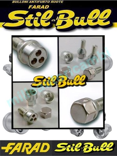 Kit bulloni antifurto - kit, 4